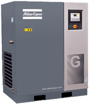 Variabele frequentie Rotary Atlas schroef luchtcompressor GA37VSD+ FF 37kw